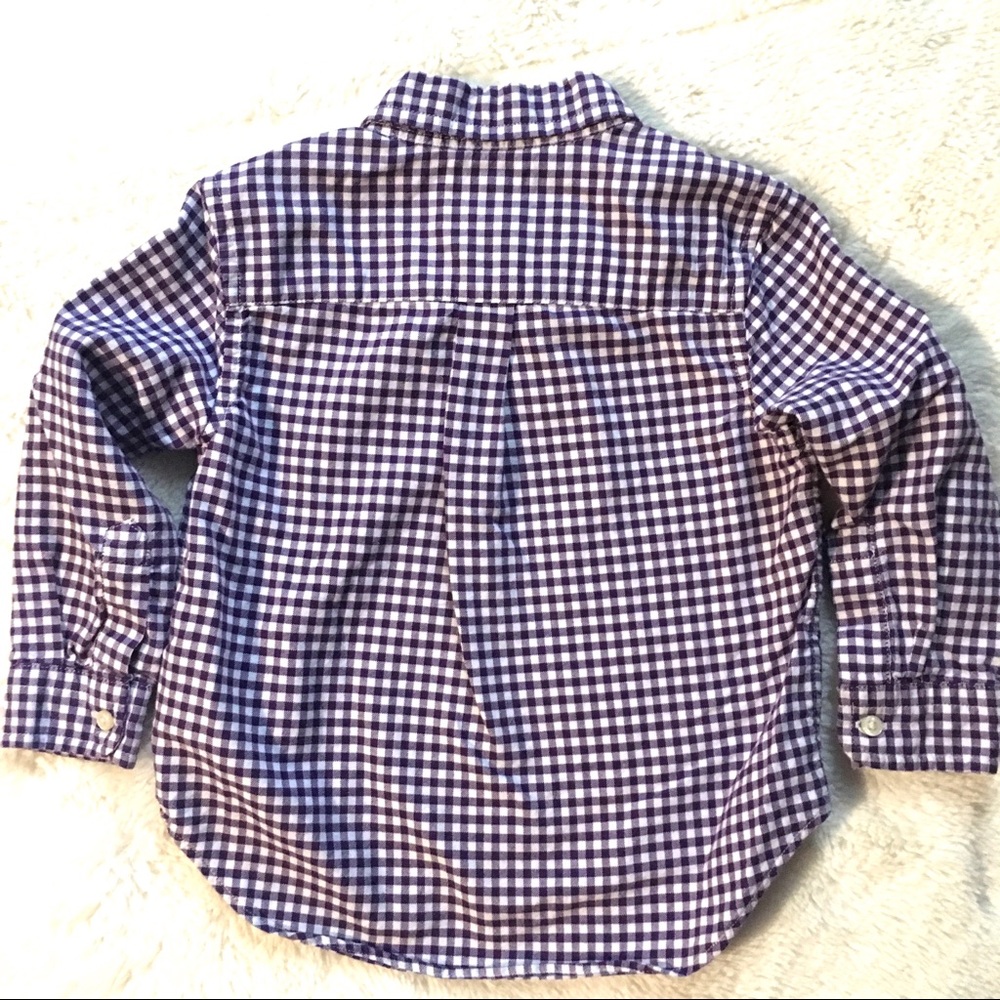 Ralph Lauren purple button down shirt - Picture 2 of 4
